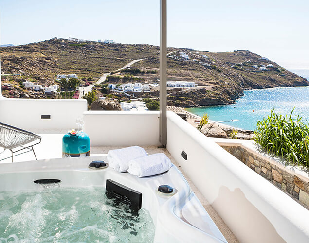 Honeymoon Suite Jacuzzi Sea View